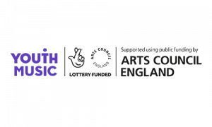 Youth Music Lottery Funded logo